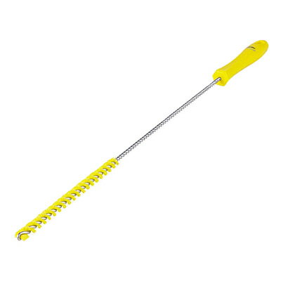 【仕様】 メーカー品番：5375 カラー：イエロー 外径×ブラシ長：10×145mm 全長：500mm 重量：65g Vikan hygiene system ヴァイカン デンマーク製 HACCP対応ブラシ HACCP対応の規格を各所に取り...