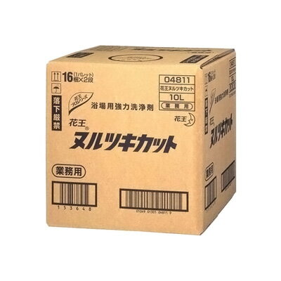 花王 ヌルツキカット10L（浴場用強力洗剤）【 アドキッチン 】