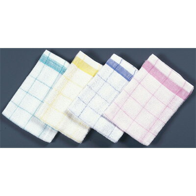 格子ダスター（12枚入・アソート） 約340×340mm【 アドキッチン 】