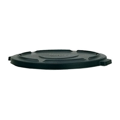 ブルート・コンテナ用蓋 No.2645 2643用 直径622×H38mm 【ブラック】