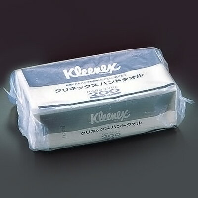 クリネックス ハンドタオル ハードタイプ 200 （1ケース30束入）【 アドキッチン 】