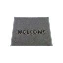 3M 文字入マット WELCOME 900×750mm 【グレー】