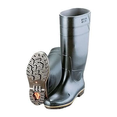 【仕様】 サイズ：24cm 質量：1.51kg 耐油性:耐油性に優れた特殊配合ビニルを使用。動・植物油等に威力を発揮します。 片足質量:黒26cm/850g 幅:EEE 高さ(外寸):415(26.0cmの場合) ●滑りにくく、遮冷遮熱効果の3層構造ソール 。 ●耐衝撃・耐薬品性。 ●調整可能履口。