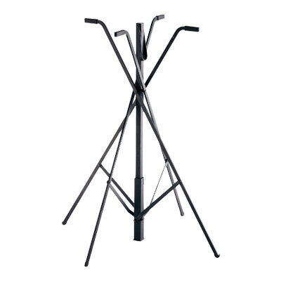 ホールディング トレースタンド 331 460×460×H765mm（ 上部：320×320） 【ブラック】