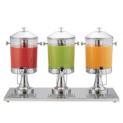 KINGO ジュースディスペンサー 10403-2 6L×3 （3 連タイプ）【 アドキッチン 】