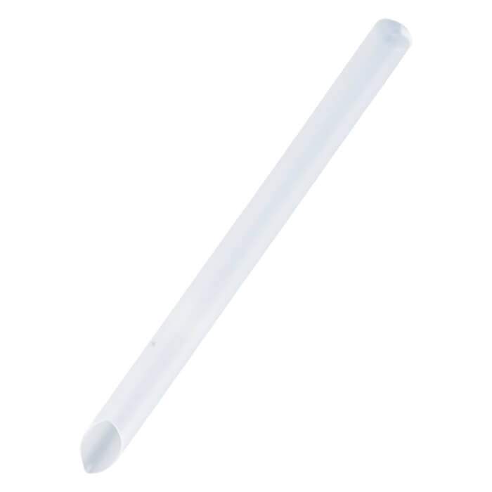 タピオカストロー 片先ストレート裸 （130本箱入）No.647 直径12×180mm 【CL】