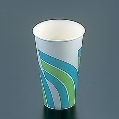 紙カップ （コールド用） SCM-400 レインボー （1400入） 421cc【 アドキッチン 】