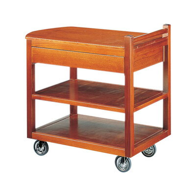 SA 和風 サイドテーブルワゴン ST-3（4仕切引出し付）835×500×H740mm【 アドキッチン 】