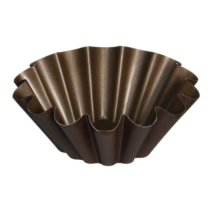 焼型 洋菓子 パイ型 タルト型 焼き型 ゴーベル ブリオッシュ 14ウェーブ 223010 直径140mm 製菓道具