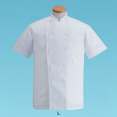 【仕様】 メーカー品番:KD-462 サイズ:L 着丈:74cm 肩巾:46cm 胸囲:110cm 半袖:25cm ポリエステル65%+綿35%オックス/軽量素材