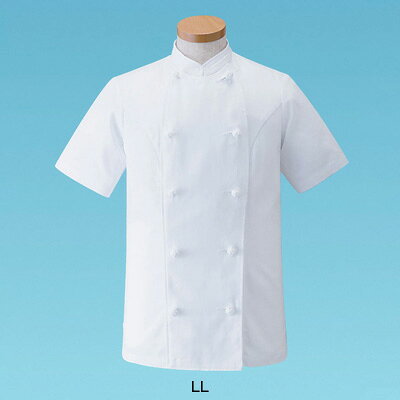 【仕様】 メーカー品番:KG-428 サイズ:LL 着丈:69cm 肩巾:44cm 胸囲:114cm 半袖:23cm 綿100%/カツラギ