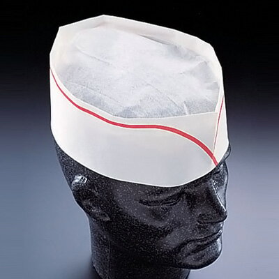 フォレージュハット A95002 （100枚入）全高84mm 【レッドライン】