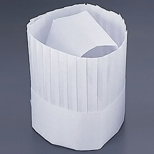 パリス プレステージ シェフハット PS-20111 （10枚入） 全高200mm【 アドキッチン 】