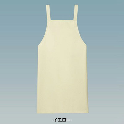 【仕様】 メーカー品番：EM-709 色：イエロー 前中心丈：92cm 身巾：68cm 紐長：120cm 紐巾：3cm サイズ:フリーサイズ ポリエステル65%+綿35%/ツイル(フレッシュエリア加工)