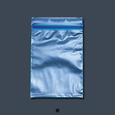 ユニパック カラー半透明（チャック付ポリ袋） E-4（200枚入） 100×140mm 【青】【2点までメール便可能】