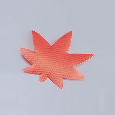 バラン 紅葉型 （1000枚入） 52×50mm 【赤】