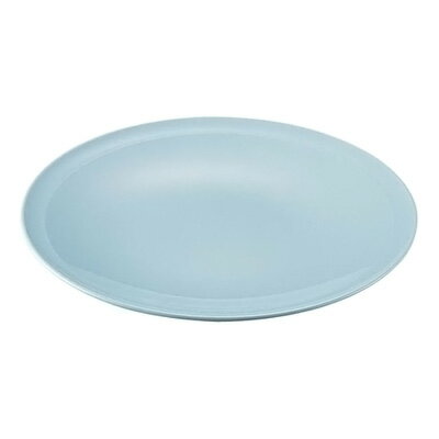 プラ容器 高台皿 尺4 （5枚入） 420×54mm 【青磁】