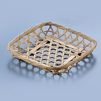 竹製 目ざる（10枚入） 3292 角15 150×150×H25mm【 アドキッチン 】