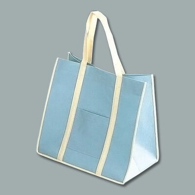 ファインビュー 不織布バッグ（10枚入） 大 380×270×H360mm 【アッシュグレー】