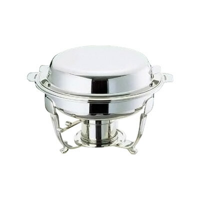 UK 18-8 スタッキングバロン 丸チェーフィングデッシュ 13吋 直径375×H250mm