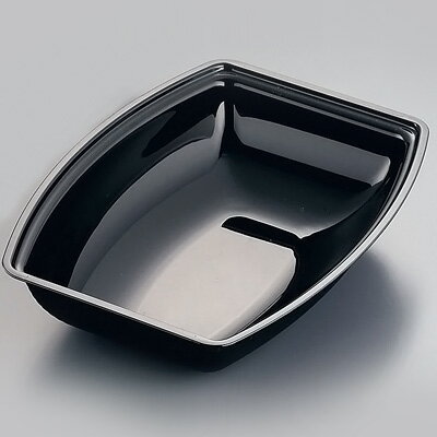 キャンブロ 長角型リブタイプ サラダボール RSB 912CW 305×229×H75mm 【ブラック】