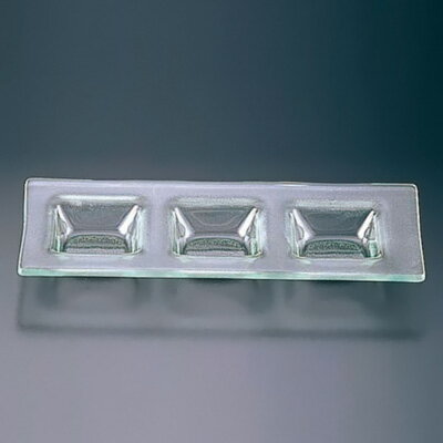 グランデヴェートロ GV3081 ディバイトプレート（3ホール） 300×120×H31mm【 アドキッチン 】