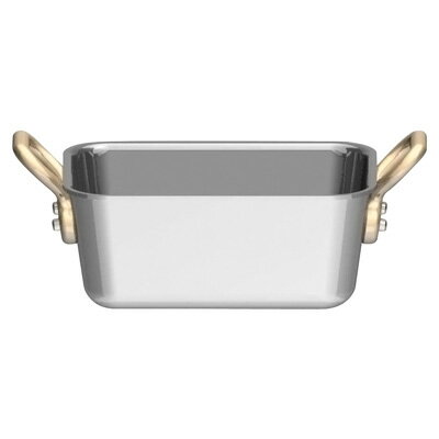 UK 18-8 プチ角型鍋 深型 8cm【 アドキッチン 】