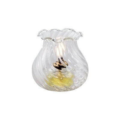 Other - レインボーカラー オイルランプ 花口ランプ 小 OLC-50 直径80×H80mm（4時間）