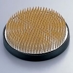 花器保護具付 特製剣山 （ゴムリング付） 丸 小 直径46mm