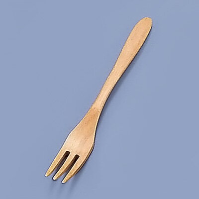 白木 姫フォーク 全長128mm【 アドキッチン 】