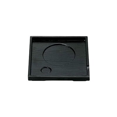 【仕様】 色:黒 幅×奥行×高さ:120×120×14mm 材質:ABS製