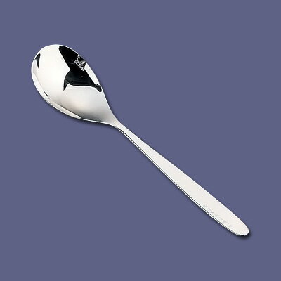 18-12 快食シリーズ コーンスープスプーン 全長185mm【 アドキッチン 】