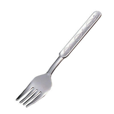 Dessert Fork - 18-8 水族館 デザートフォーク 全長162mm【 アドキッチン 】