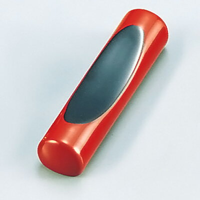 うるし 箸置 本漆枕型 全長63mm 【朱】