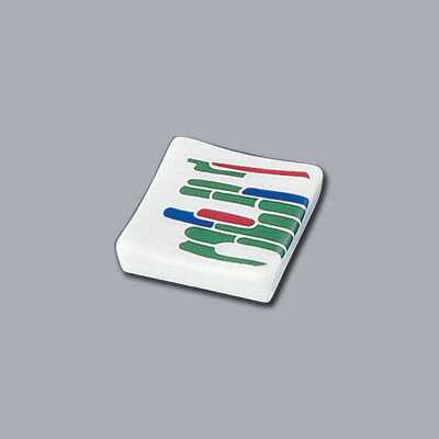 AZ9-47 イングレ三彩箸置 38×38×H11mm【 アドキッチン 】