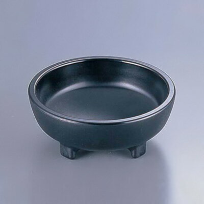 メラミン モルカジェットボール 0354 直径92×H36mm 【ブラック】