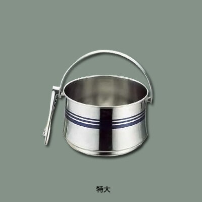 KO 18-0 ジャンボ アイスペール （トング付） 特大 （5.5L）【 アドキッチン 】