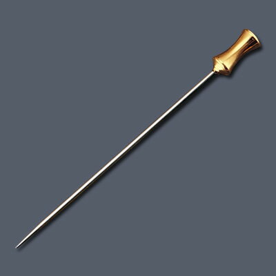 18-8 カクテルピン 金メッキ（6本入） つづみ 全長100mm【 アドキッチン 】