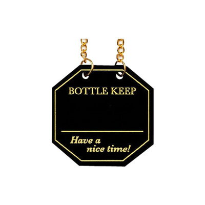 シンビ ボトル札 BM-55 （10枚入） 44×45mm 【ブラック】