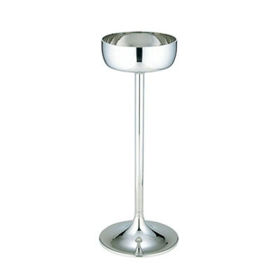 UK 18-8 シャンパンクーラースタンド プレーンベース 直径220×H650mm【 アドキッチン 】