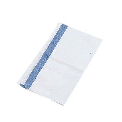 トーション青ボーダー（10枚入） SE2400 720×400mm【 アドキッチン 】