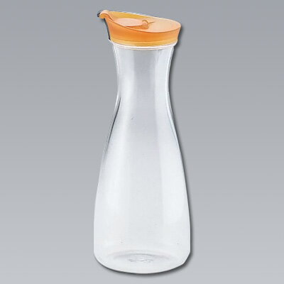 アクリル ジュース＆ウォーターボトル KY-338-O 1.0L 【オレンジ】