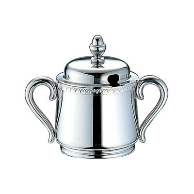 UK 18-8 菊渕 シュガーポット 5人用 200c.c.【 アドキッチン 】