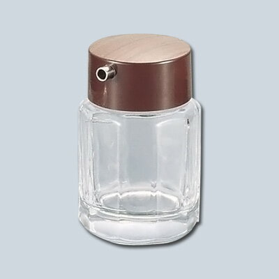 【仕様】 直径×高さ：70×111mm 容量：200c.c. 重量：300g ※本体ガラス製