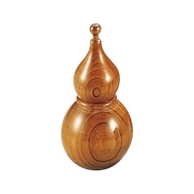 SA 木製 ひょうたん型 唐がらし入れ 直径55×H125mm【 アドキッチン 】
