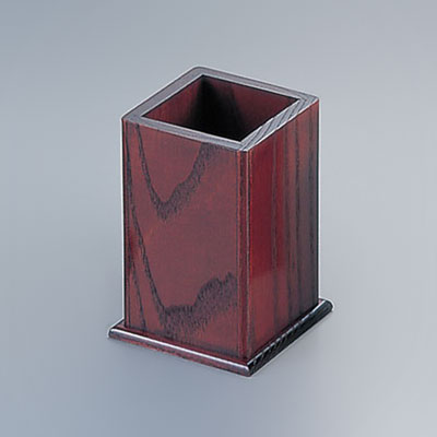 木製 角型はし立 15101 80×80×H132mm 【ハイブラウン】