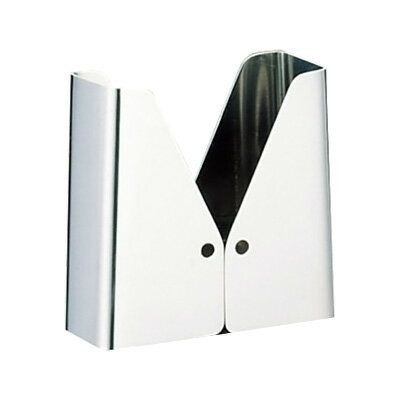 UK 18-8 六ッ折ナフキン立 チボリ V 型 100×40×H100mm【 アドキッチン 】