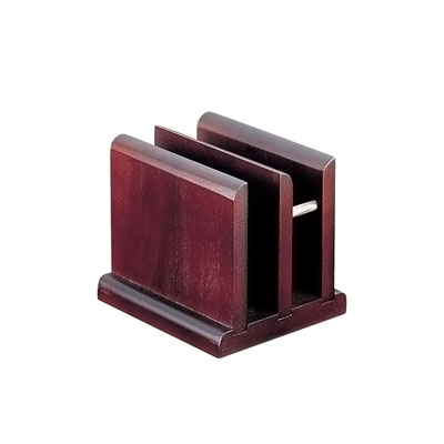 木製 ナフキン＆メニュー立 MA-009 110×98×H99mm【 アドキッチン 】