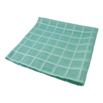 チェックボイルチーフ SP2013 （10枚入） 約550×550mm 【 グリーン】