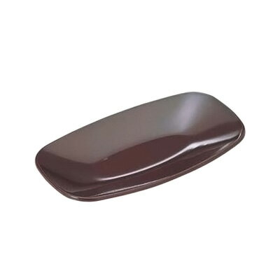 ABS製 会席 おしぼり受 50303590 154×82×H15mm 【溜裏黒】